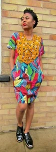 Shangal, Beautiful Mix-Match, Summer Handmade, Ankara Dress, 100% best quality - Picture 1 of 5