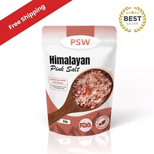 Sal Kosher Rosa del Himalaya 8 lb - Cristal Comestible Cocina Grano Grueso ASEQUIBLE - Imagen 1 de 6