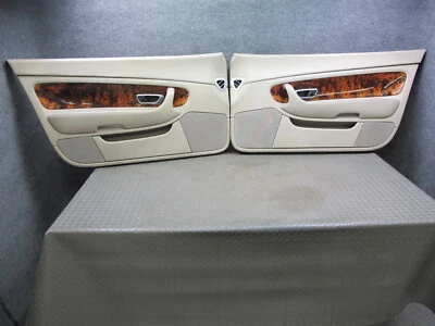 07-10 JUEGO PANEL CUBIERTA INTERIOR PUERTA IZQUIERDA DERECHA BENTLEY CONTINENTAL GTC 37k Foto 1 de 4