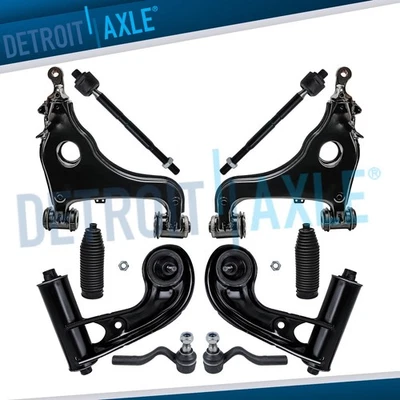 Kit de botas de amarre de brazos de control delanteros tracción trasera de 10 piezas para Mercedes-Benz E320 E430 E420 Foto 1 de 4