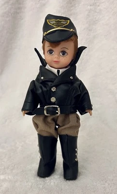 "Muñeca atractiva 1996 Madame Alexander vintage 8"" Harley Davidson Billy 77005 NIOB Foto 1 de 4