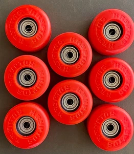 Juego de 8 ruedas de patín/kryptos RED KRYPTOS 57mm vintage, casi nuevo en caja - Imagen 1 de 24