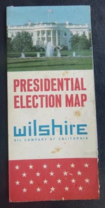 1964 Presidential Election n/road map Wilshire oil gas U.S. history - Picture 1 of 4
