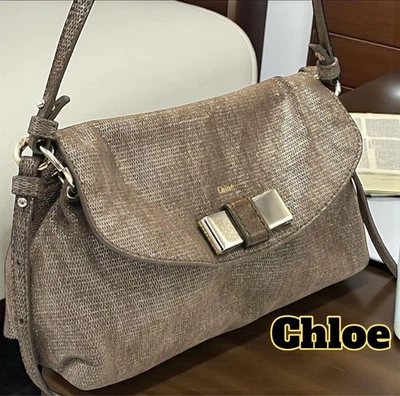 Chloe Lily Shoulder Bag, 2-Way, Gold Hardware - Image 1 of 4