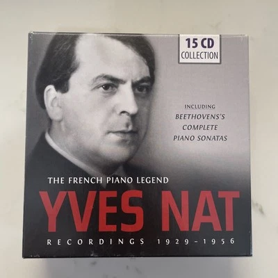 YVES NAT - French Piano Legend - Recordings 1929-1956 - Ex Con 15 CD Set Intense - Image 1 of 4
