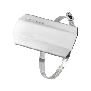 Zeta Silencer Heat Guard Silver - Picture 1 of 1
