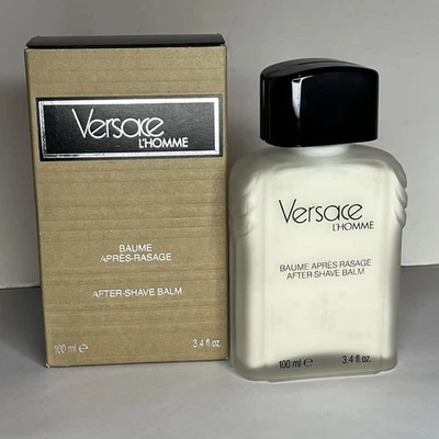 Bálsamo para después del afeitado de colección VERSACE L'HOMME por VERSACE 3,4 FL oz/100 ml nuevo caja abierta Foto 1 de 2