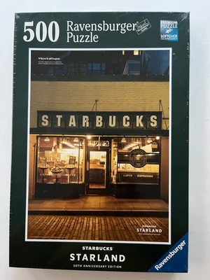 Rompecabezas Ravensburger nuevo en caja: Starbucks Starland edición 50 aniversario (500 piezas) Foto 1 de 4