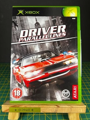 Driver: Parallel Lines - Case & Instructions ONLY! (XBOX/2006) Exc. Condition. - Image 1 of 3
