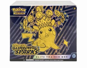 Pokemon Surging Sparks ETB Pokemon Center Exclusive SEALED Elite Trainer Box - Bild 1 von 8