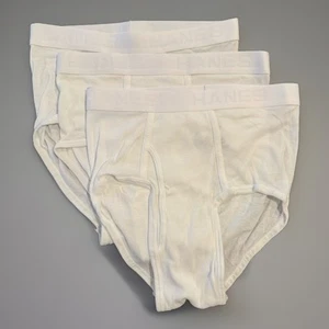 Hanes Our Most Comfortable VTG Briefs (3) Men’s Underwear Size Med. New - Picture 1 of 7