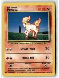 Base Set #060/102 Ponyta - Picture 1 of 2