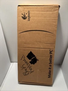 Logitech Y-SZ49 Internet Pro Wired Keyboard Clavier/Black Slim Ergonomic Design - Picture 1 of 20