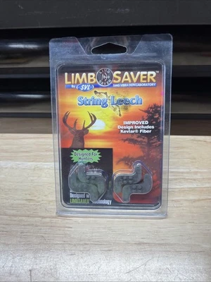 Limbsaver String Leech For Hunters Compound & Recurve Bows #3005.    A - Image 1 of 3