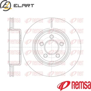2x BRAKE DISC 61270.10 FOR CHRYSLER 300C EES/EER 2.7L EGG 3.5L EXL 6cyl 300C - Picture 1 of 6