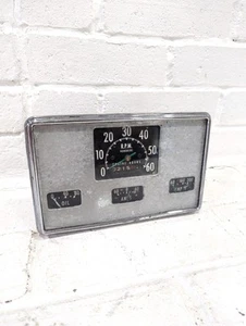Vintage Marine Stewart Warner Boat Gauge Panel RPM Untested - Picture 1 of 10