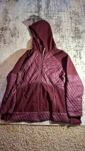 Women's Hybrid Quilted Jacket - C9 Champion (Burgundy,XXLarge) - Picture 1 of 11