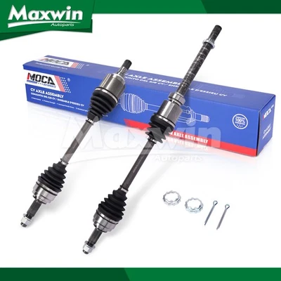 2x Front Side CV Axle Assembly Fit 2007-2012 Nissan Sentra Automatic CVT Trans. - Image 1 of 4