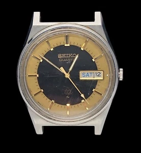 Vintage Seiko Quartz SQ (7123-8439-P) Date Armbanduhr For Parts/Repair - Bild 1 von 7
