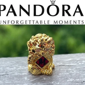 Authentic Pandora Chinese Fortune Pixiu Charm 760091C01 - Picture 1 of 7