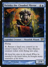 1X Meloku the Clouded Mirror Champions of Kamigawa MP MTG CARD