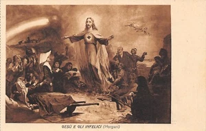 AL4-221) CARTOLINA RICORDO SANTUARIO S CUORE GESU' BUSSANA INFELICI MORGARI - Picture 1 of 2