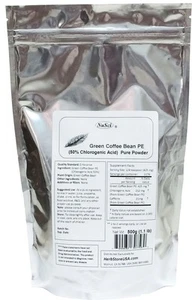  Non-GMO 500g Green Coffee Bean Extract Powder 50% Chlorogenic Acid  - Picture 1 of 3