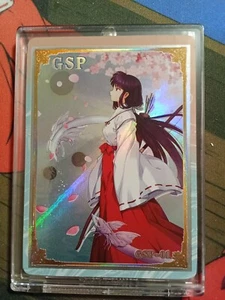 Kikyo GSP-01 Numbered 14/20 And Stamped. Inuyasha Tcg. Extremely Rare. - Picture 1 of 4