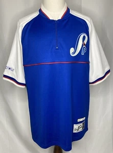 Vintage Southpole Y2K 1/4 Zip Basketball Warmup Jersey Mens XXL Blue New w Tags - Picture 1 of 12