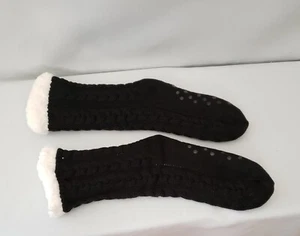 Women's Winter Warm Thick Knit Sherpa Fleece Cozy Fuzzy Slipper Socks New - Picture 1 of 4