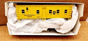 Pennsylvania RR 42' Kitchen Car Yellow Maintenance o Way 990736 Walther 932-5535 - Picture 1 of 3