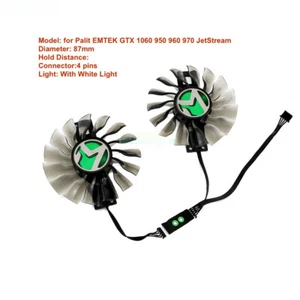 Fan Cooer for Palit GeForce GTX 950 960 1060 Super JetStream VGA GA92S2H Light - Picture 1 of 8