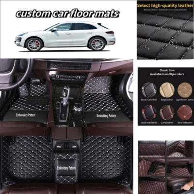 Alfombrillas de coche personalizadas impermeables de lujo para todo tipo de clima Jaguar tipo F Foto 1 de 4