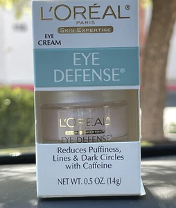 L'Oreal Paris Eye Defense Eye Cream Skin Expertise Puffiness Lines Dark Circles - Picture 1 of 7
