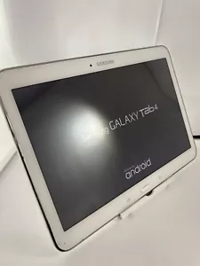 Samsung Galaxy Tab 4 10.1 SM-T530 White Wi-Fi 16GB 10.1" Android Tablet - Picture 1 of 12