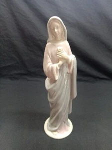 Roman Valencia Collection 10.5" Madonna Mary 1980 Bone China Figurine Icon - Picture 1 of 10