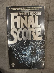 Final Score Emmett Grogan 1977 Vintage Crime Thriller Paperback First Ballantine - Picture 1 of 5