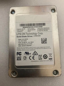 Lite-On LCH-128V2S 2.5" SSD 128GB SATA 6Gb/s Lenovo SSD0F66155 Solid State Drive - Picture 1 of 2
