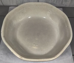 Mountainside Art Pottery Bowl / Planter 12" octagonal fluted - Picture 1 of 7