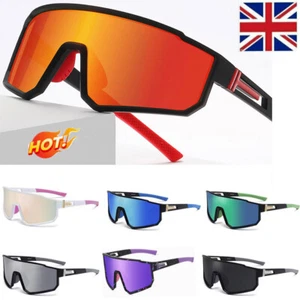 Outdoor Sport Cycling Bike Running Polarized SunglassesUV400 Lens Goggle Eyewear - Picture 1 of 25
