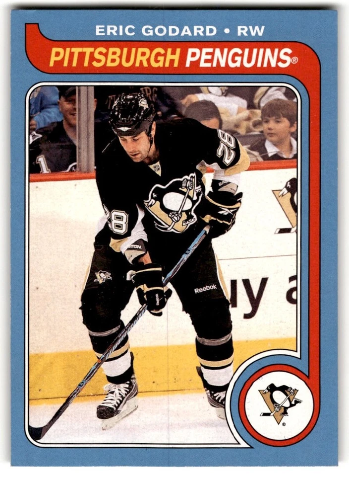 2008-09 O-Pee-Chee '79-80 Retro Eric Godard #666 Pittsburgh Penguins - Image 1 of 2