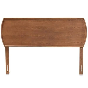 Baxton Studio Laurien Mid-Century Modern Ash Walnut Finished Wood King Size - Picture 1 of 8