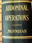 Opérations abdominales. MOYNIHAN. Vol. II. -1926-