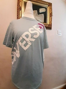 100% Original Converse Mädchen 12-13 Jahre T-Shirt L in Ocean Bliss - Bild 1 von 5