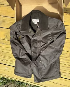 New Filson Waxed Cover Cloth Mile Marker Coat Size XS Made In The USA - Picture 1 of 9