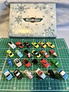 Micro Machines, Adventskalender 2025, Galoob, Hasbro, & Jazwares, 24x Autos. - Bild 1 von 4