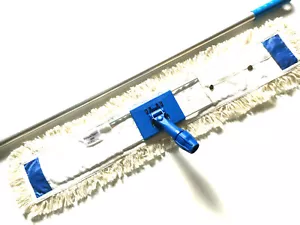 80cm Wischmop Set Klapphalter Teleskopstiel Mophalter Putzmop Bodenwischer Mop - Bild 1 von 2