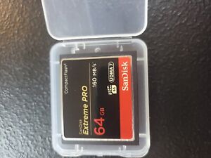SanDisk Extreme PRO 64GB CF Card UDMA7 Speed Up To 160MB /s - Tracking include