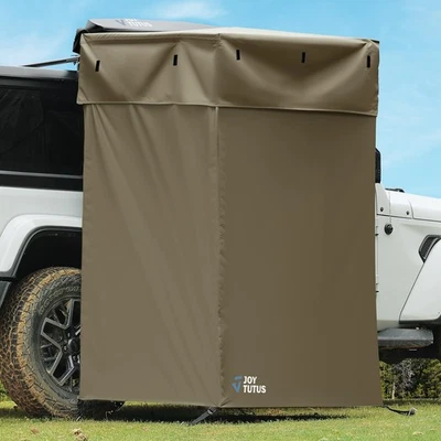 Car Shower Tent with Roof, Full Privacy Protection, Dry and Wet Separation Zo... - Image 1 of 4
