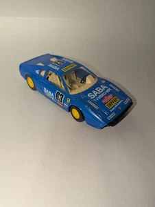 Burago Ferrari 308 GTB Blue 1/24th Diecast Scale Model USED GC FREE SHIPPING - Picture 1 of 10
